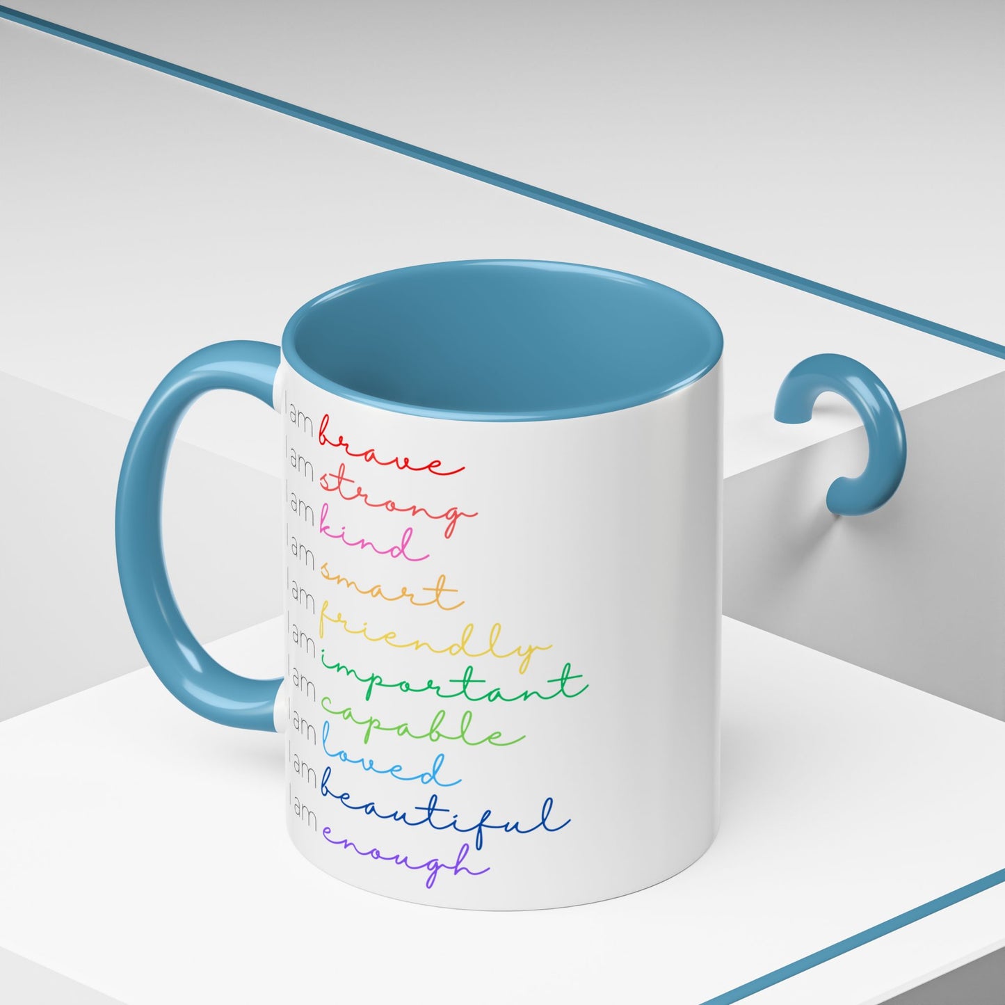 Affirmations Accent Coffee Mug