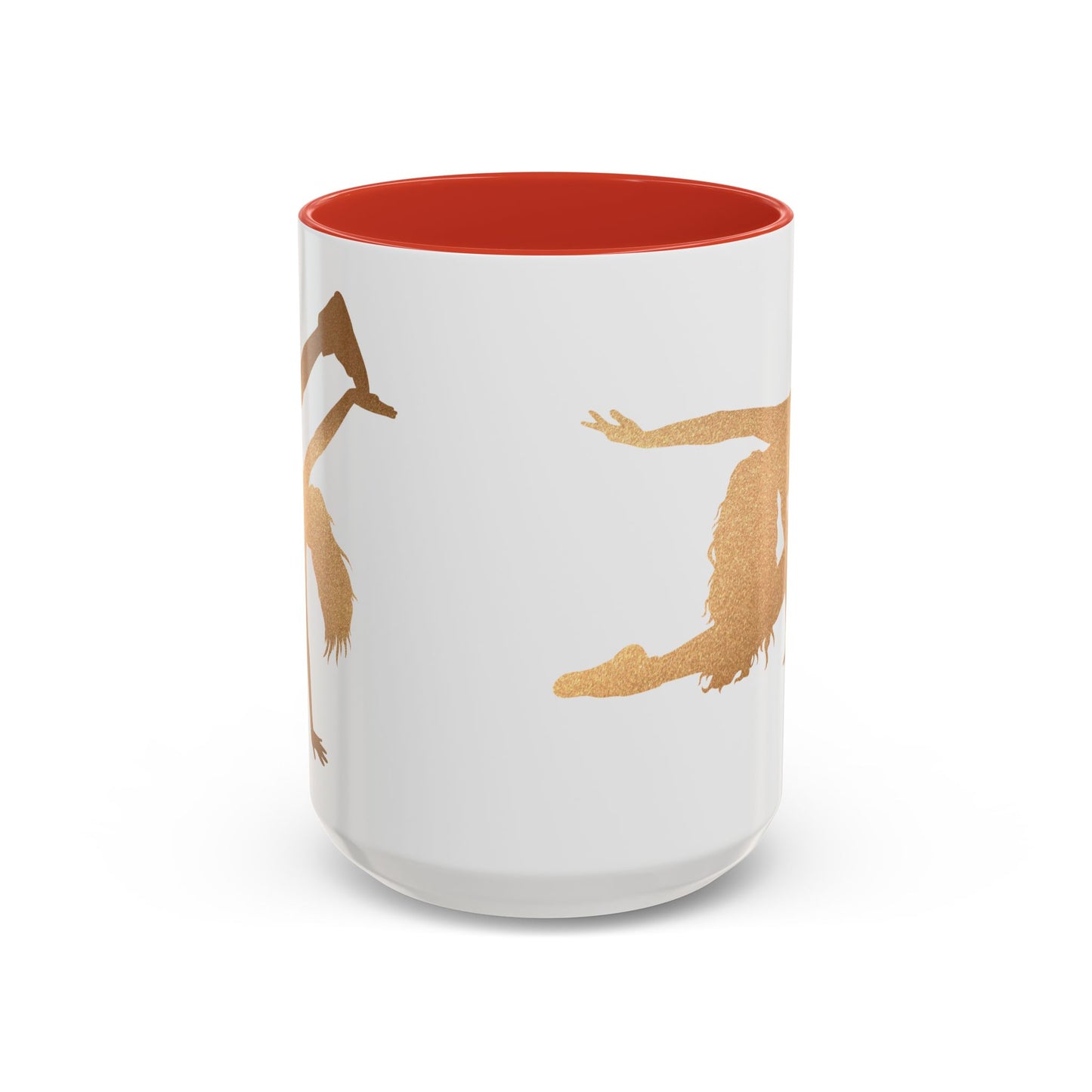 Gold Dancer Accent Coffee Mug