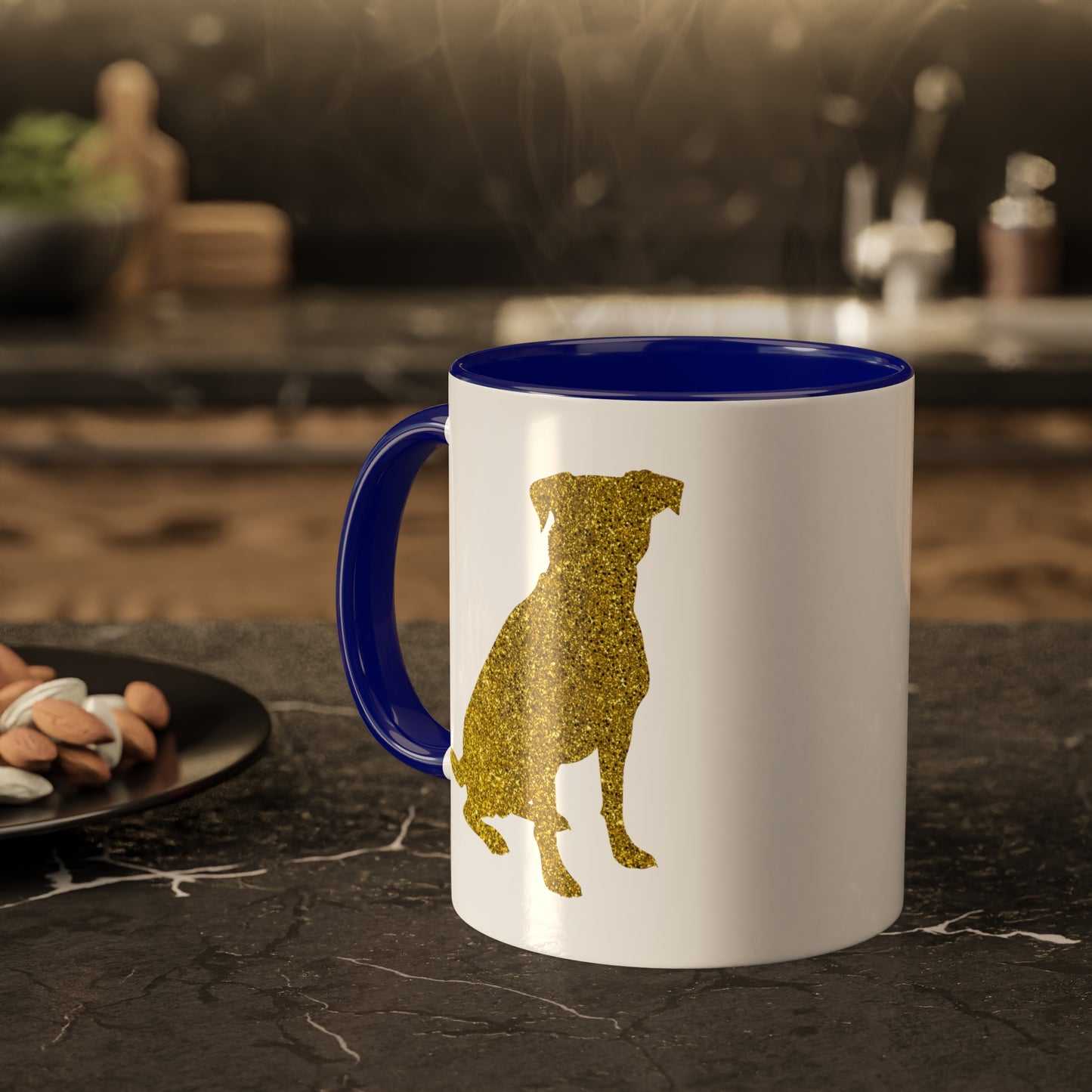 House Is Not A Home Without A Dog Accent Coffee Mug