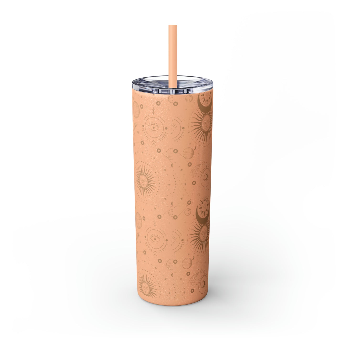 Celestial Skinny Tumbler with Straw