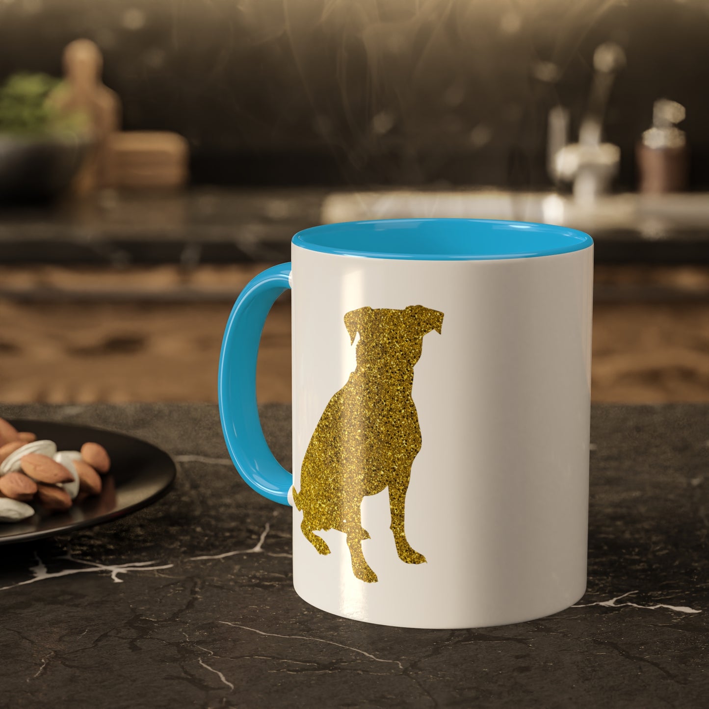 House Is Not A Home Without A Dog Accent Coffee Mug