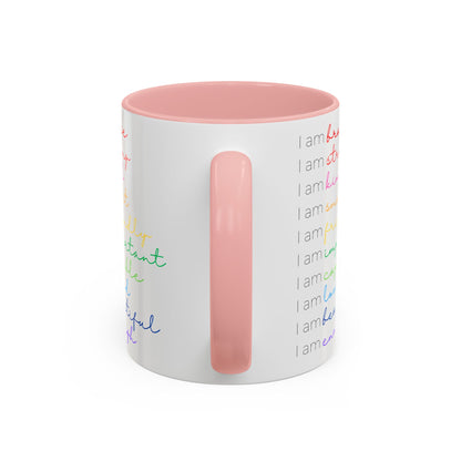 Affirmations Accent Coffee Mug