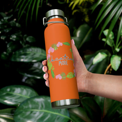 Vacation Mode Copper Vacuum Insulated Bottle