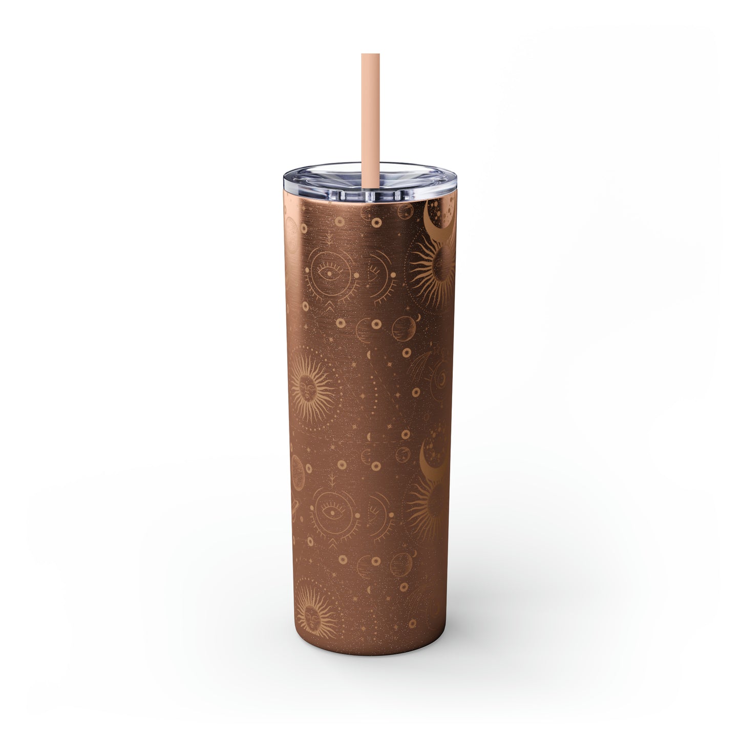 Celestial Skinny Tumbler with Straw