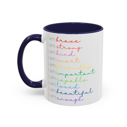 Affirmations Accent Coffee Mug