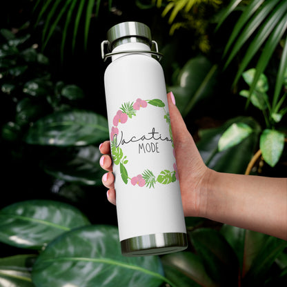 Vacation Mode Copper Vacuum Insulated Bottle