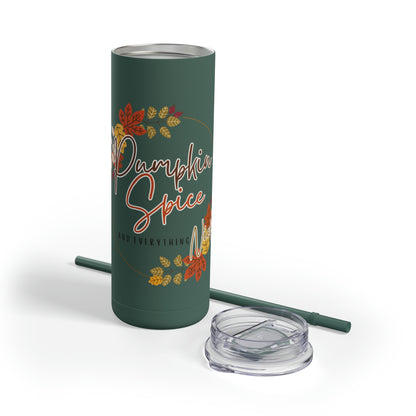 Pumpkin Spice Maars Maker Skinny Matte Tumbler