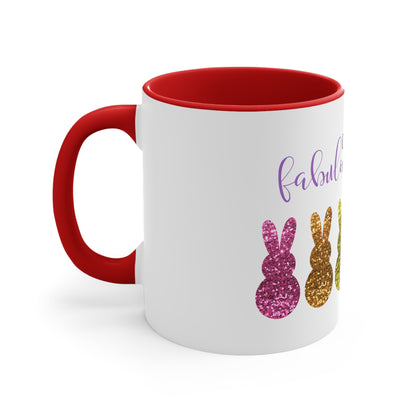 Easter Peeps Accent Mug