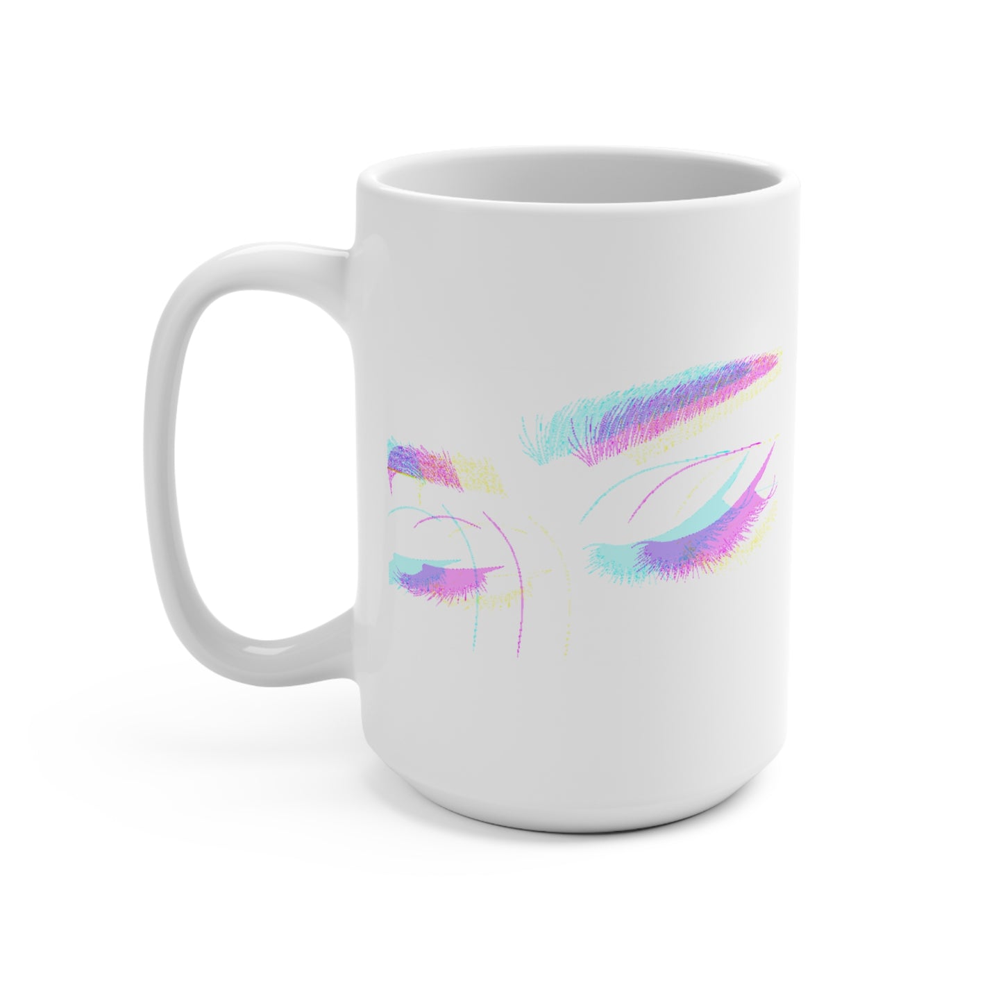 Lashes Make Everything Better Ceramic Mug