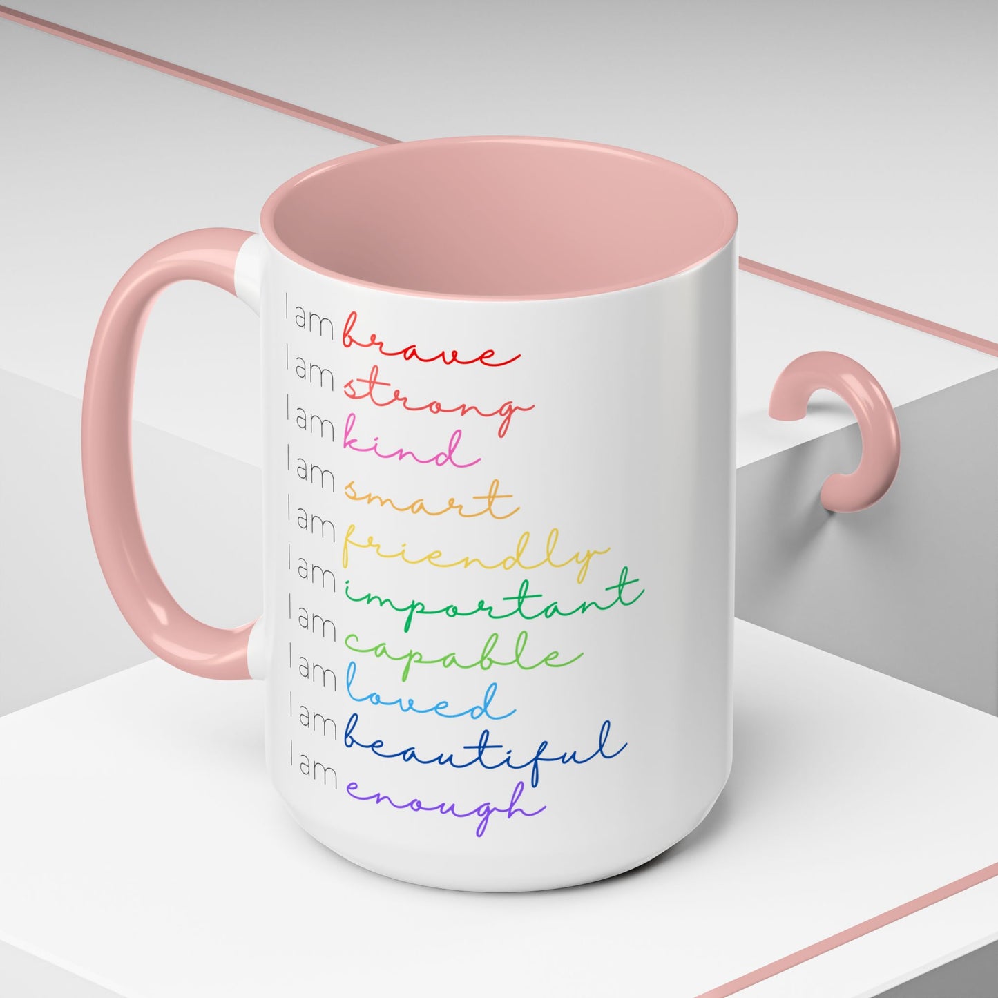 Affirmations Accent Coffee Mug