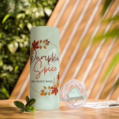 Pumpkin Spice Maars Maker Skinny Matte Tumbler