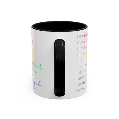 Affirmations Accent Coffee Mug