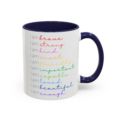 Affirmations Accent Coffee Mug