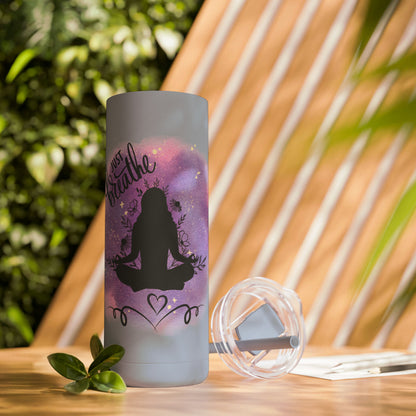 Just Breathe Maars Maker Skinny Matte Tumbler