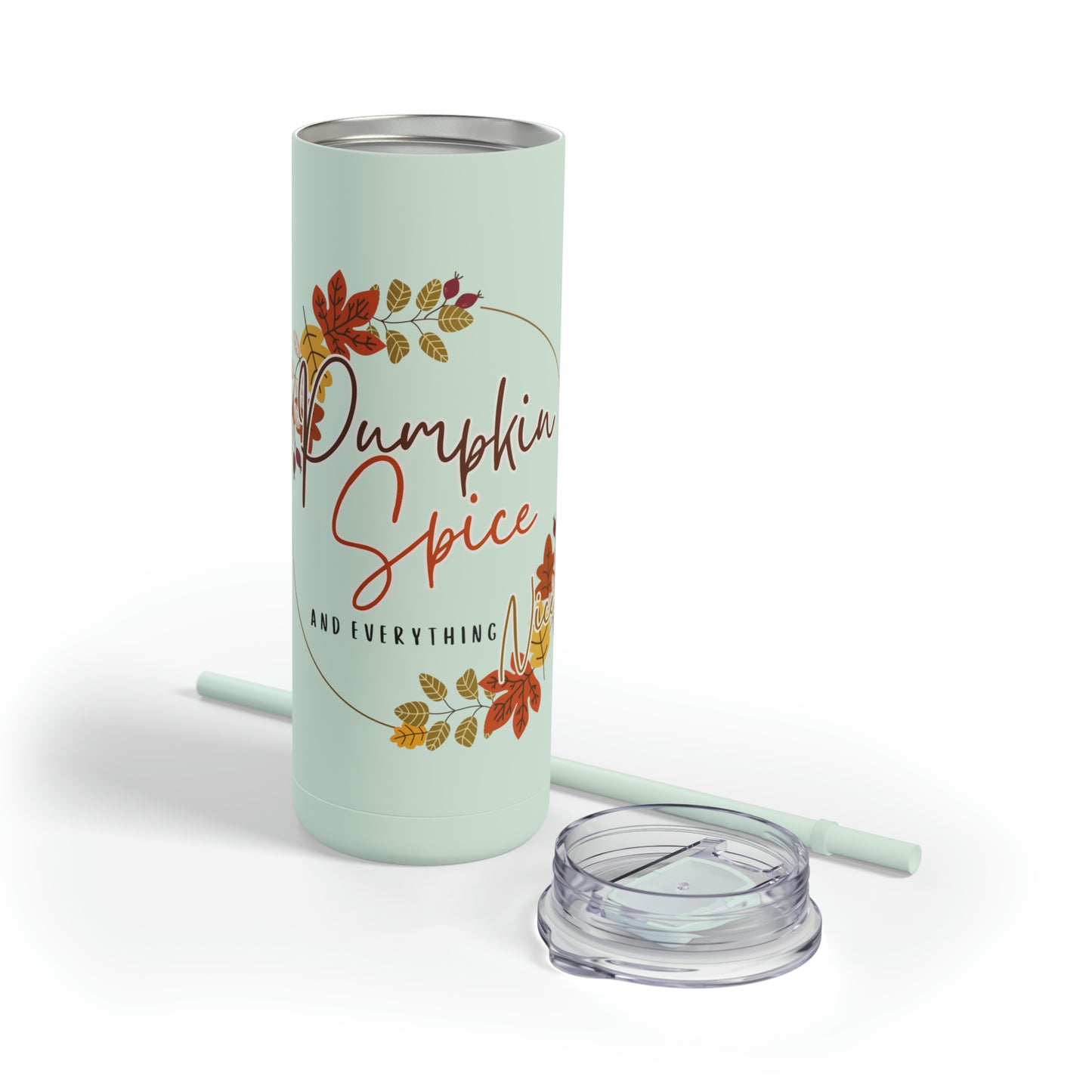 Pumpkin Spice Maars Maker Skinny Matte Tumbler