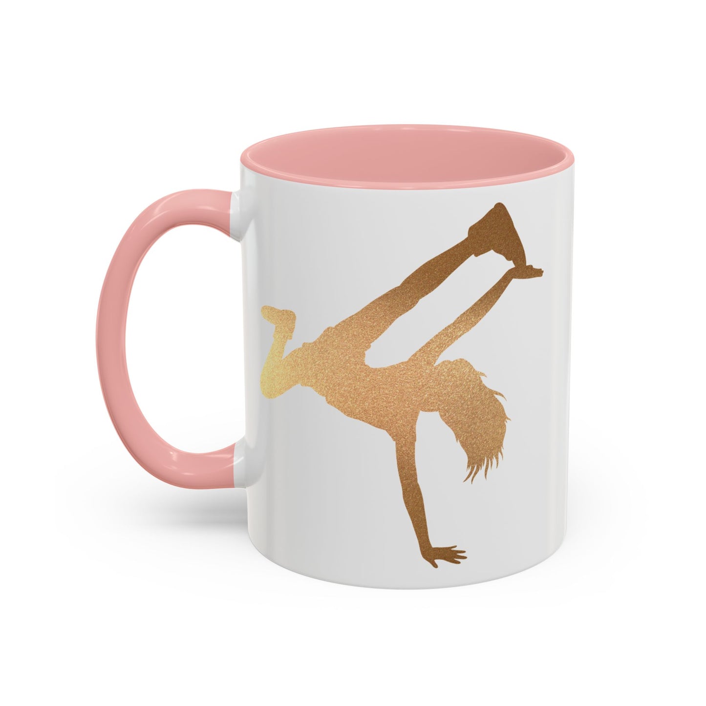 Gold Dancer Accent Coffee Mug