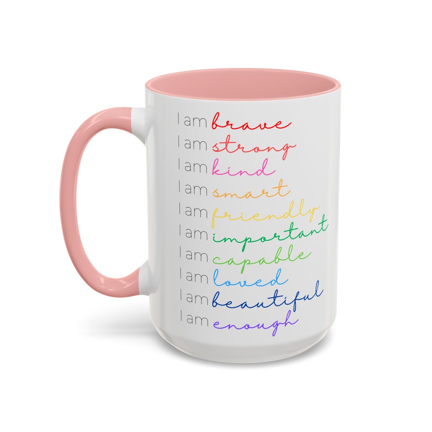 Affirmations Accent Coffee Mug