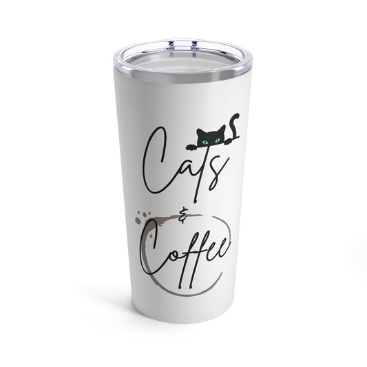 Cats & Coffee Tumbler