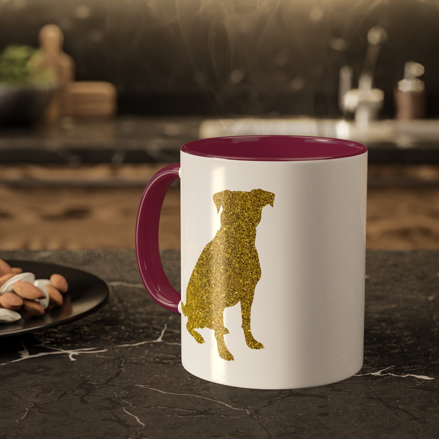 House Is Not A Home Without A Dog Accent Coffee Mug