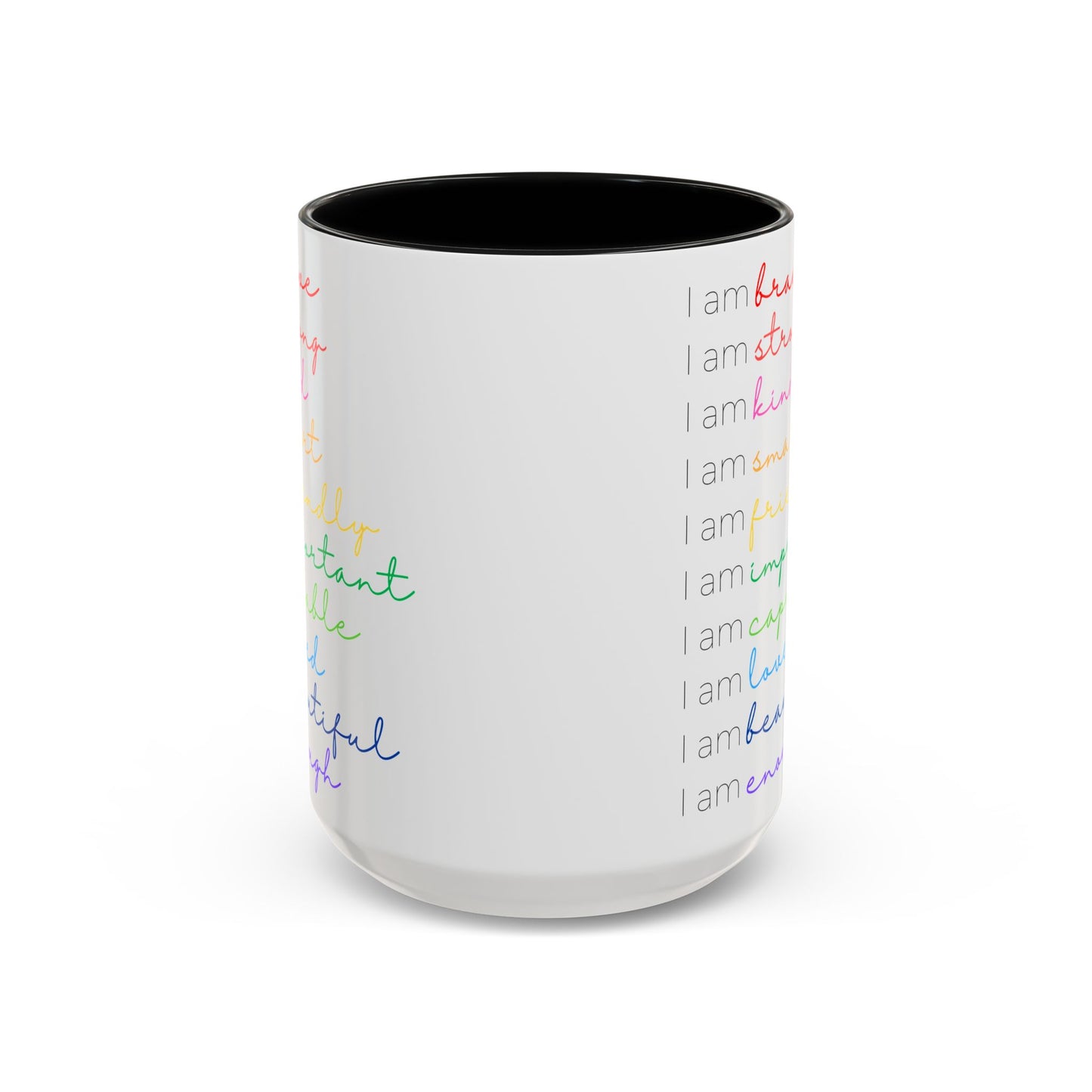 Affirmations Accent Coffee Mug