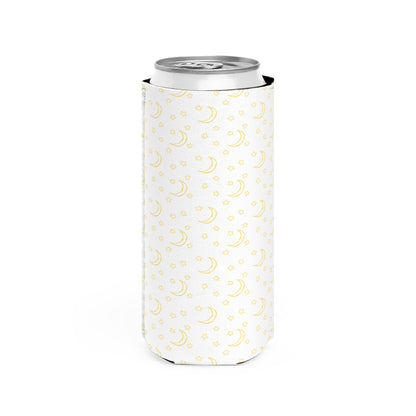 Stars and Moon Slim Can Cooler