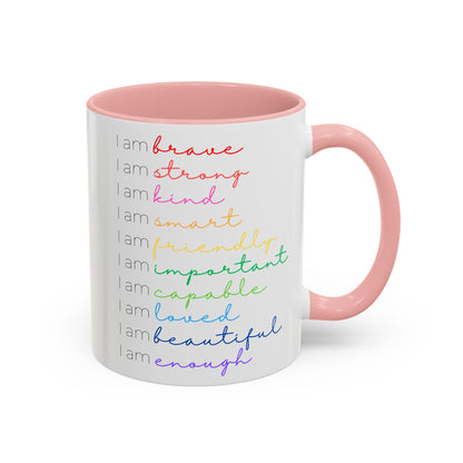 Affirmations Accent Coffee Mug