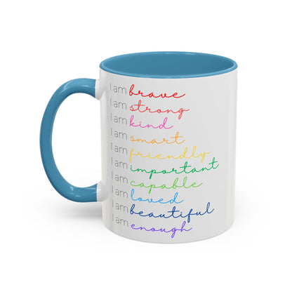 Affirmations Accent Coffee Mug