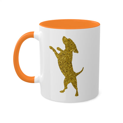 Love Has Four Legs and a Tail Colorful Mug