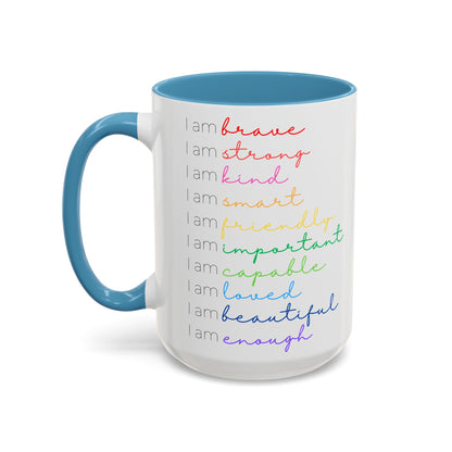 Affirmations Accent Coffee Mug