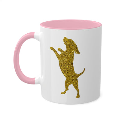 Love Has Four Legs and a Tail Colorful Mug