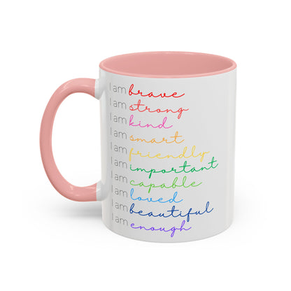 Affirmations Accent Coffee Mug