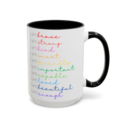 Affirmations Accent Coffee Mug