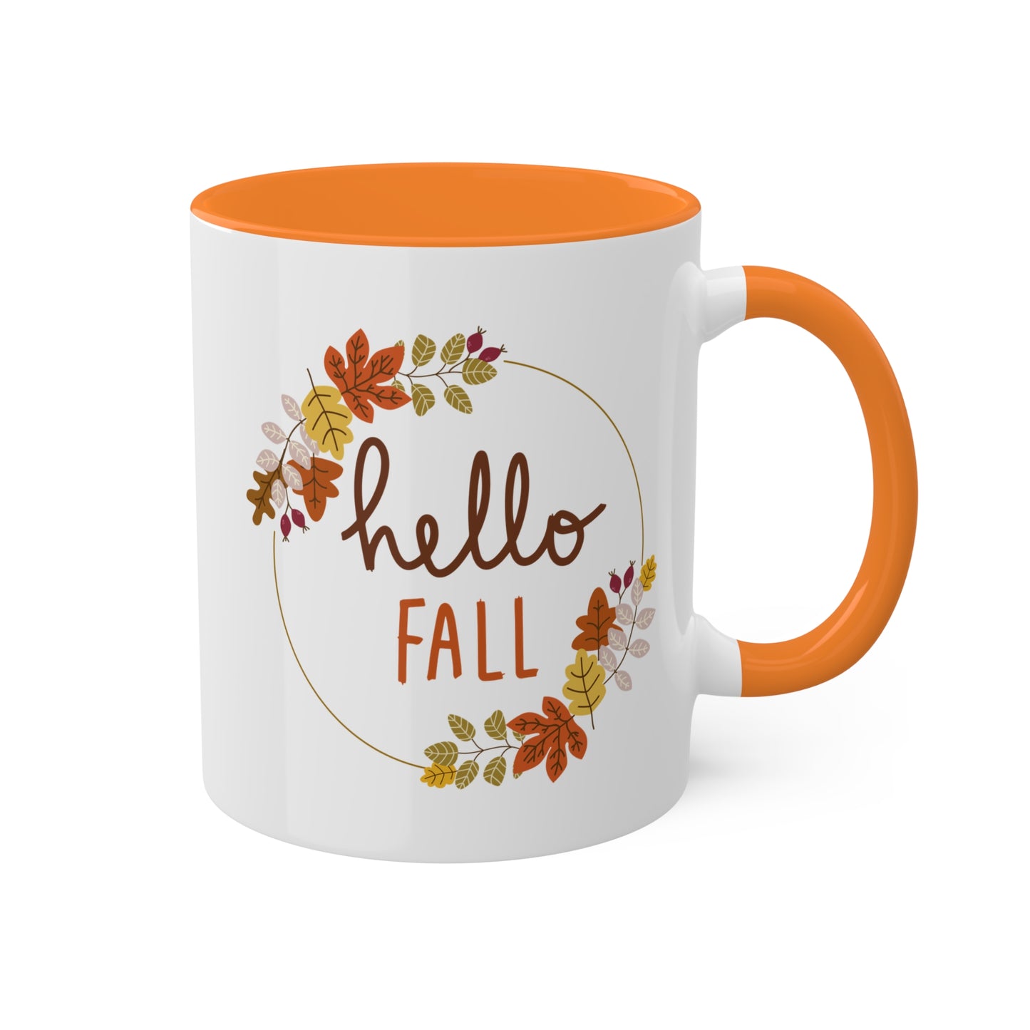 Hello Fall Colorful Mugs