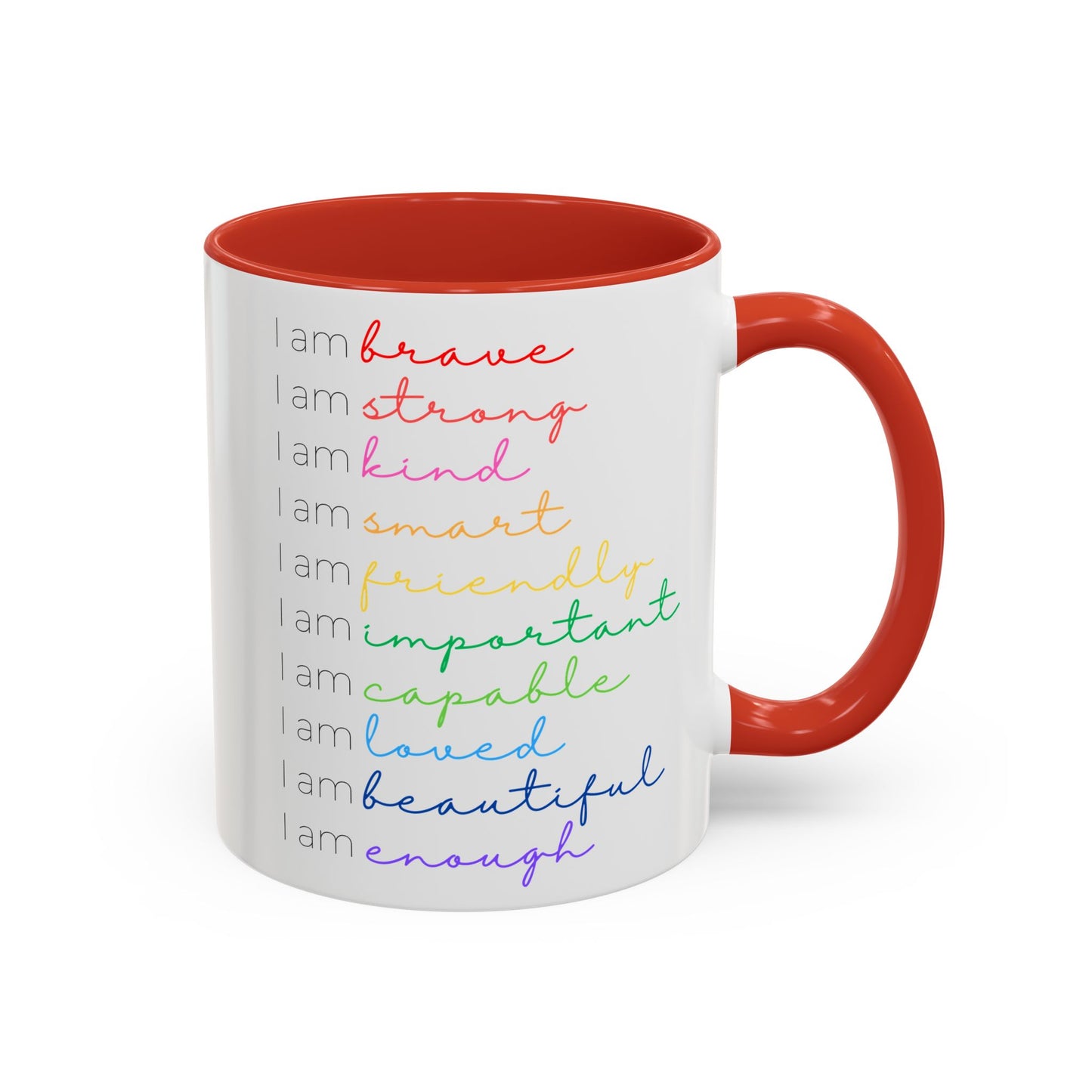 Affirmations Accent Coffee Mug