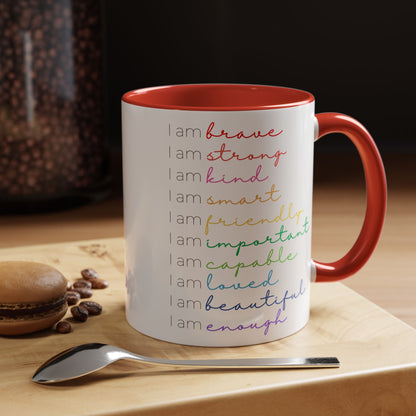 Affirmations Accent Coffee Mug