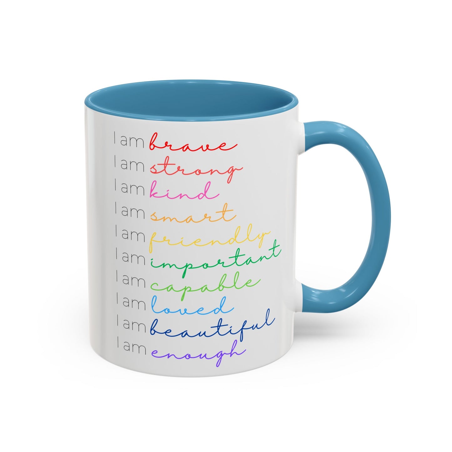 Affirmations Accent Coffee Mug