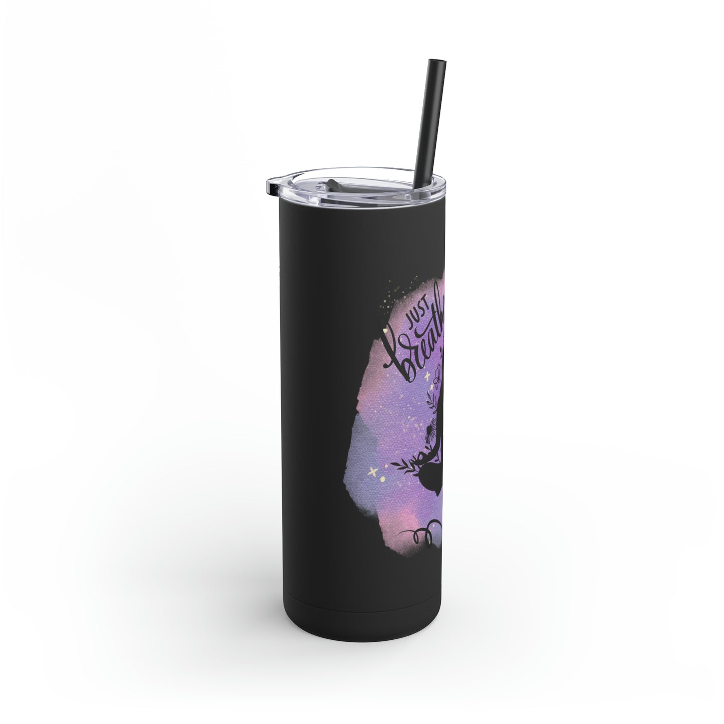 Just Breathe Maars Maker Skinny Matte Tumbler