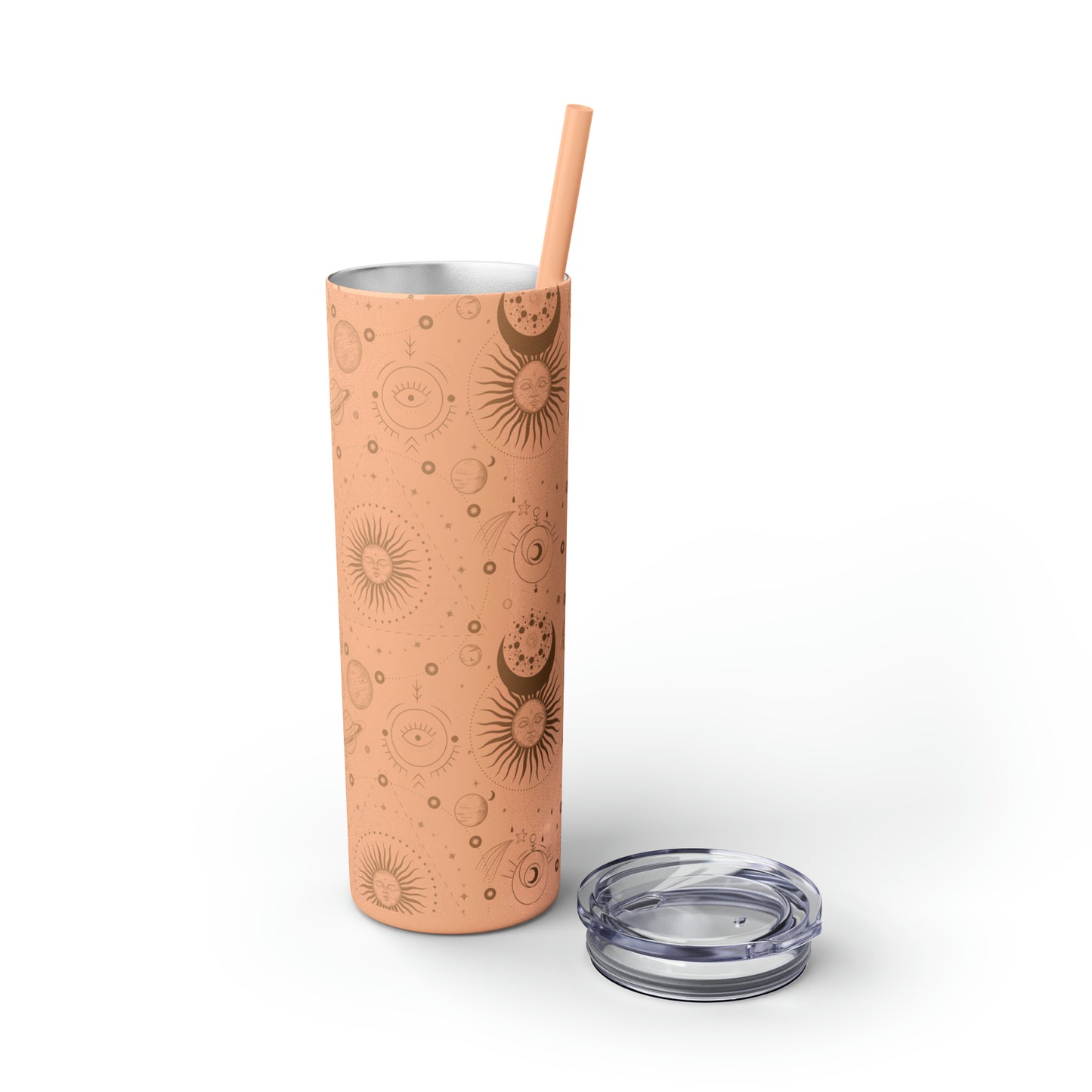 Celestial Skinny Tumbler with Straw