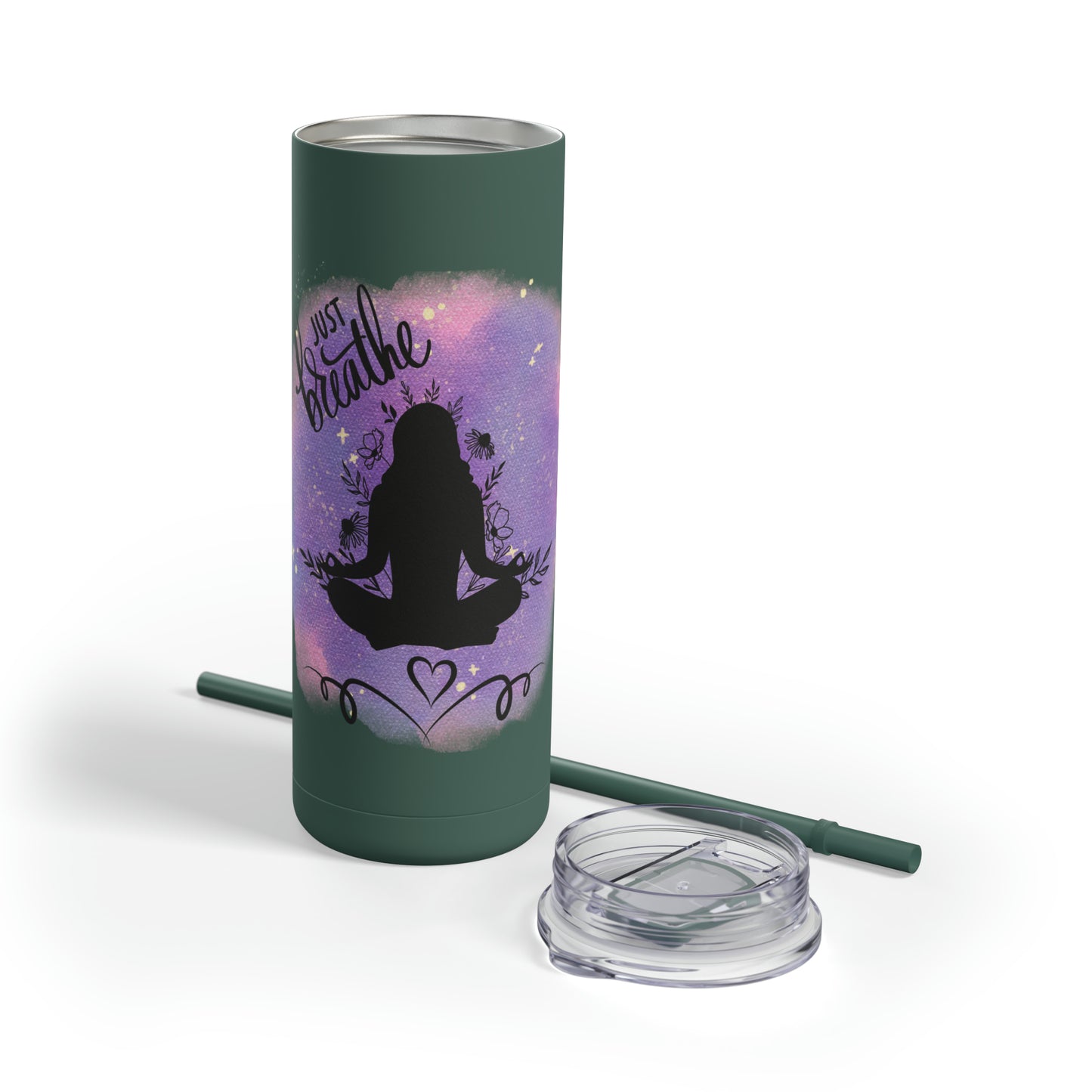 Just Breathe Maars Maker Skinny Matte Tumbler