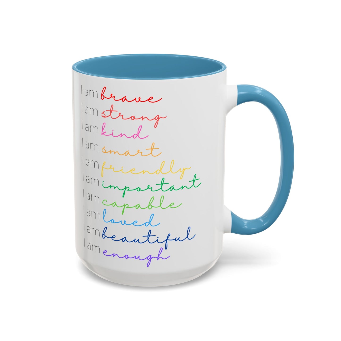 Affirmations Accent Coffee Mug