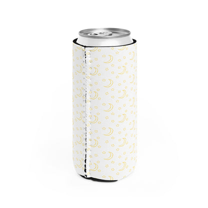 Stars and Moon Slim Can Cooler