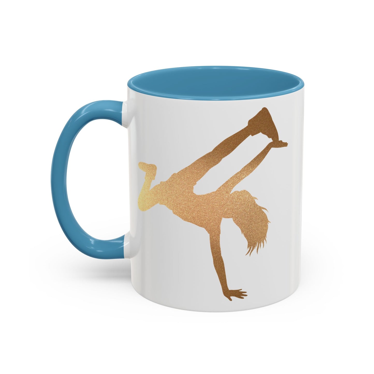 Gold Dancer Accent Coffee Mug