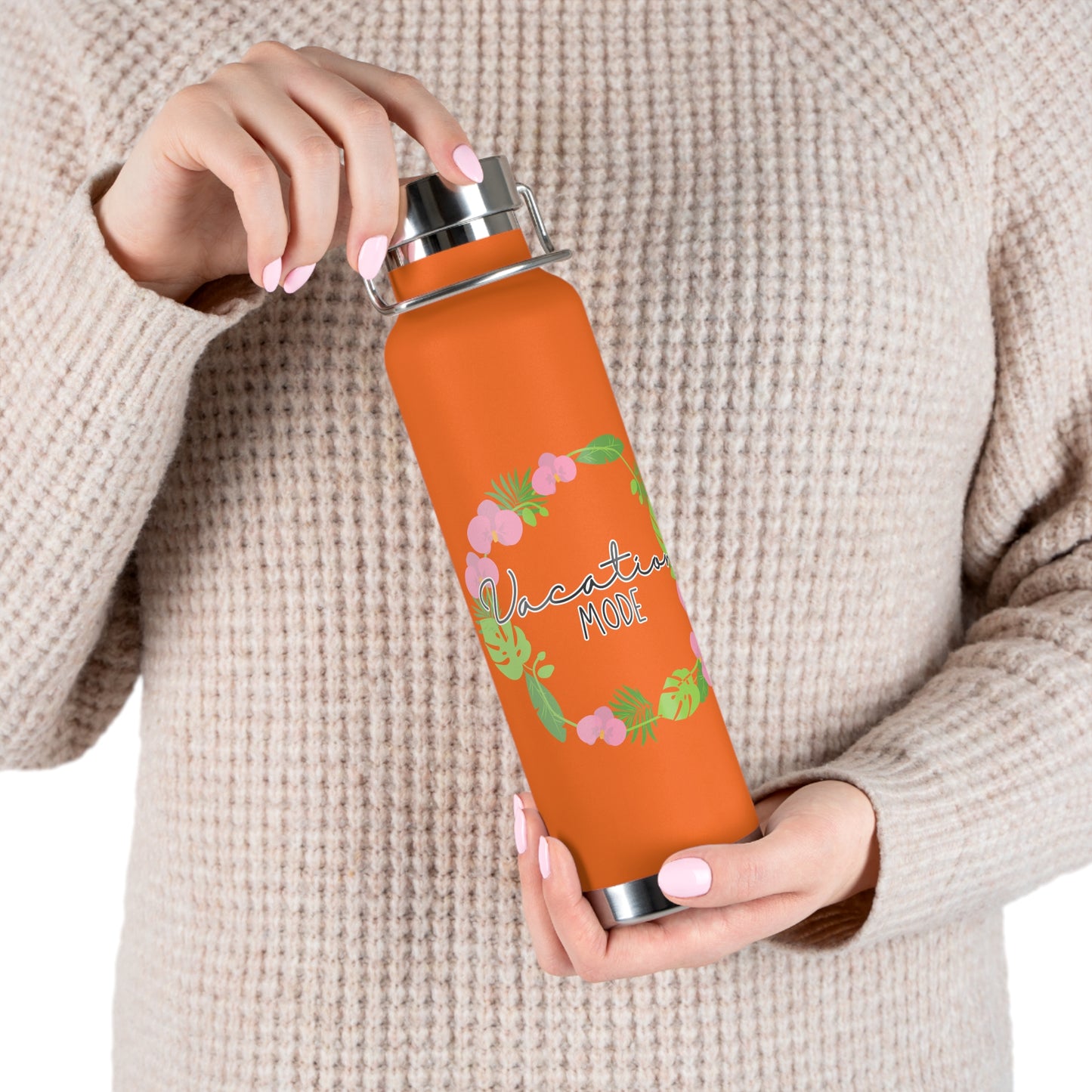 Vacation Mode Copper Vacuum Insulated Bottle