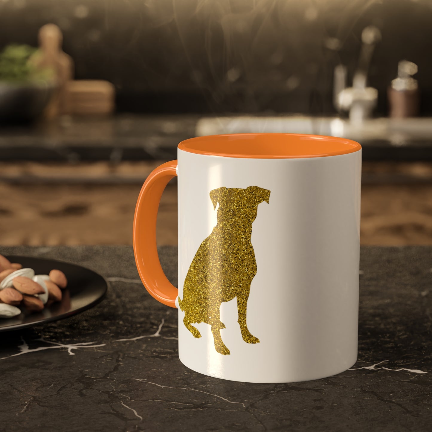 House Is Not A Home Without A Dog Accent Coffee Mug