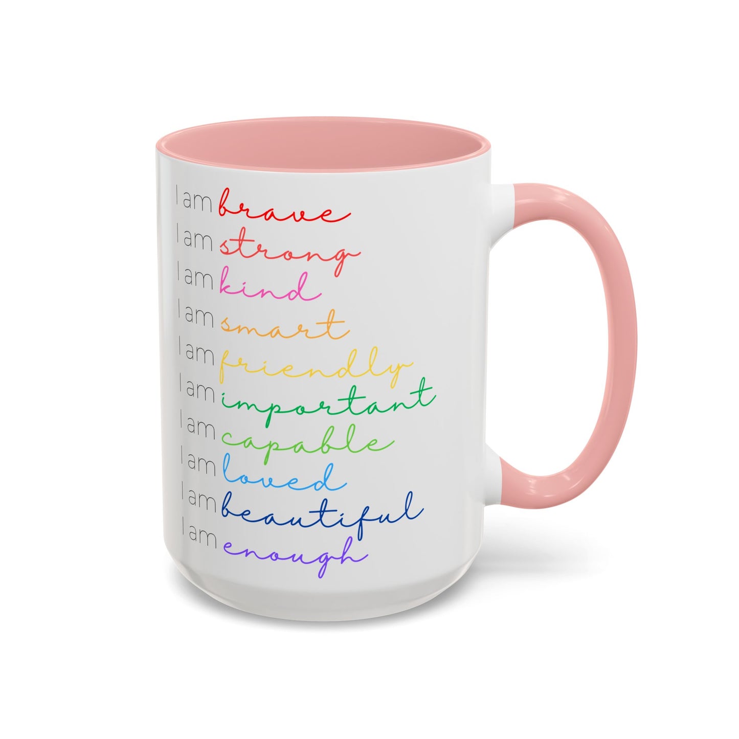 Affirmations Accent Coffee Mug