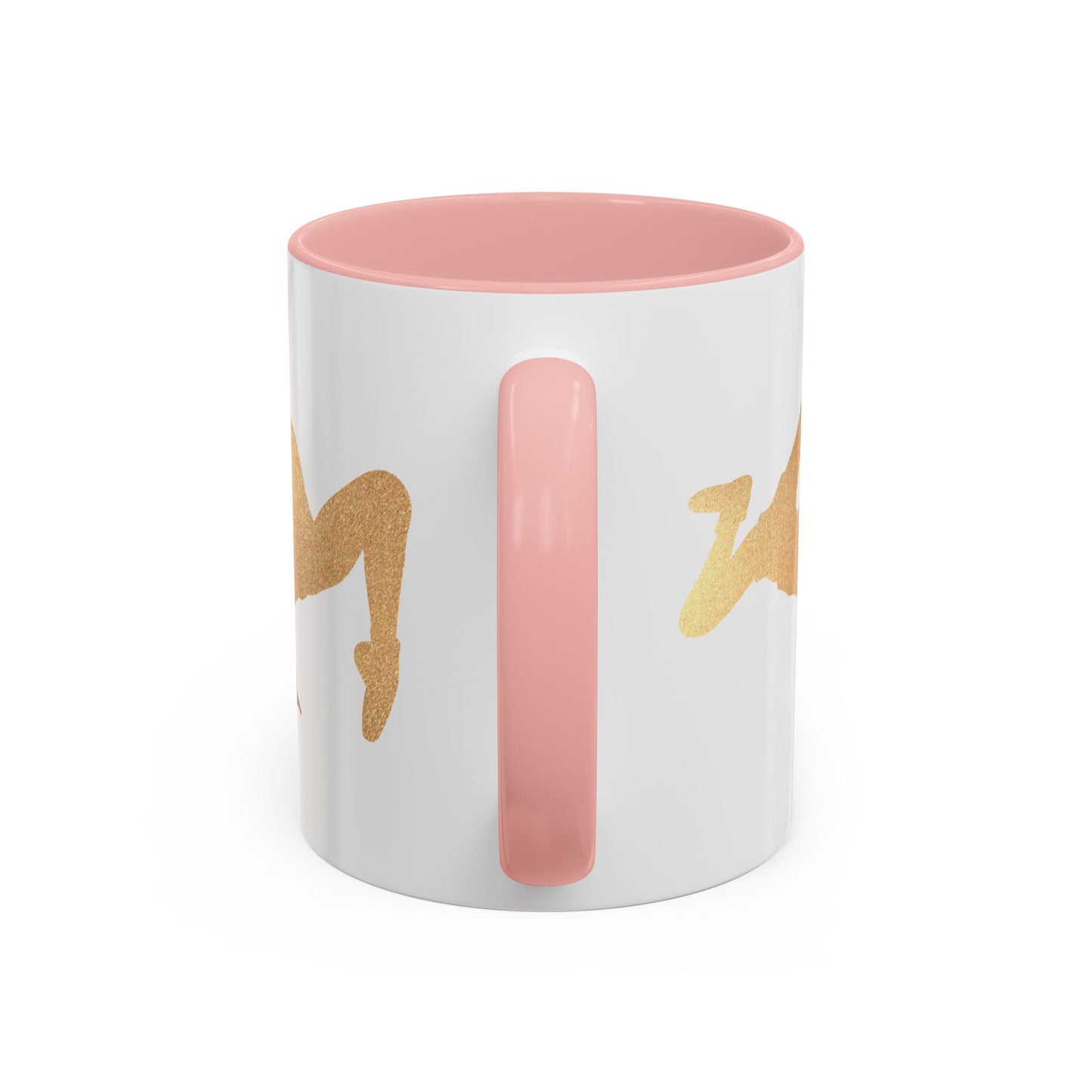 Gold Dancer Accent Coffee Mug