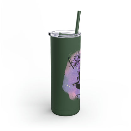 Just Breathe Maars Maker Skinny Matte Tumbler