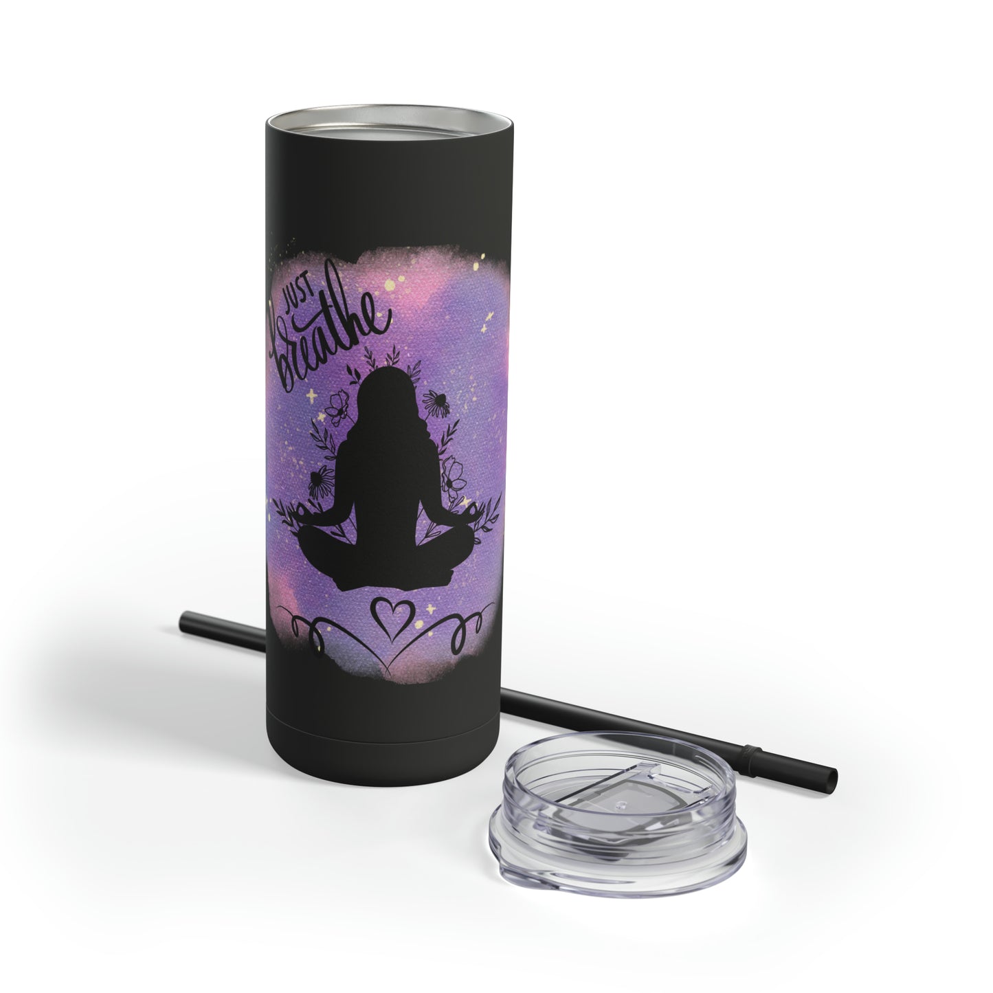 Just Breathe Maars Maker Skinny Matte Tumbler