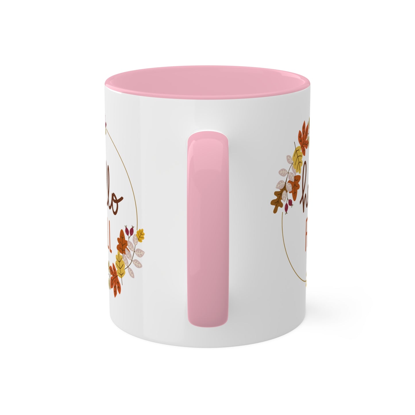 Hello Fall Colorful Mugs