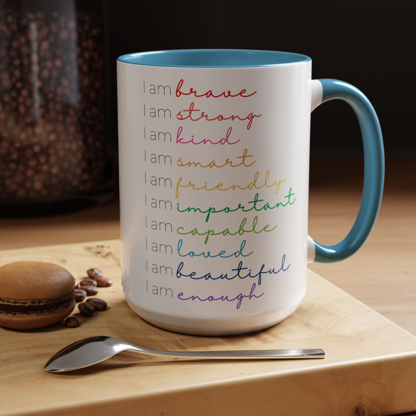 Affirmations Accent Coffee Mug